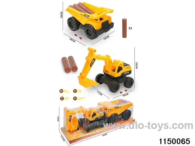 sliding engineering vehicles