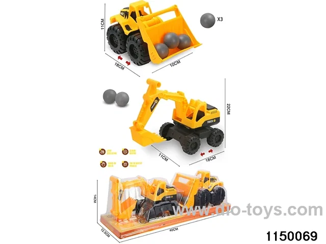 sliding engineering vehicles