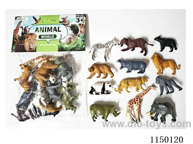 Solid Wild Animal Set