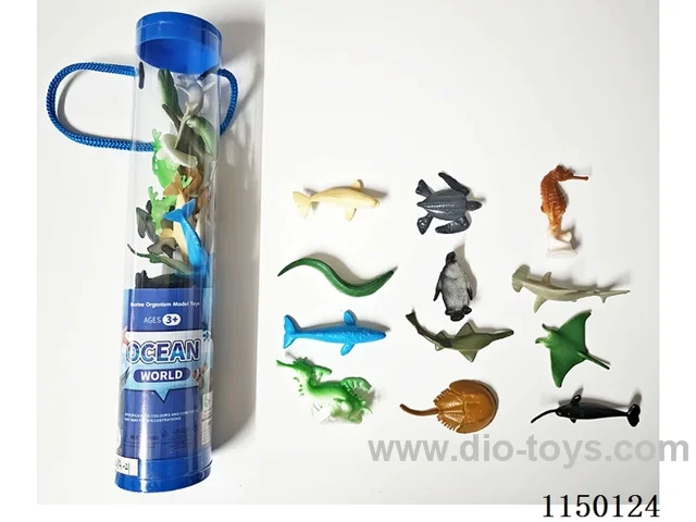 Solid Sea Animals Set