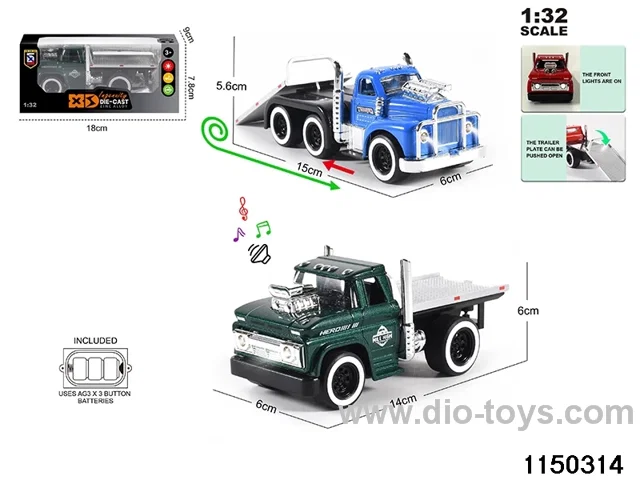 1:32 alloy pull back car
