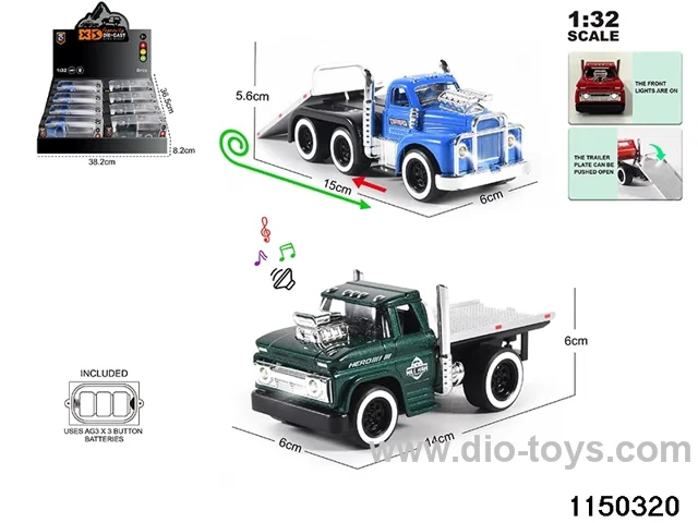 1:32 alloy pull back car