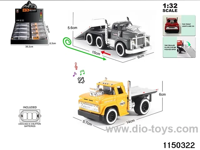 1:32 alloy pull back car