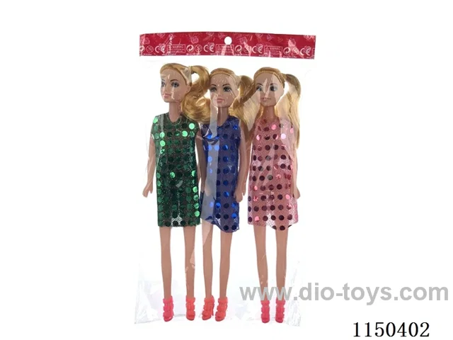 11inch Barbie 3PCS