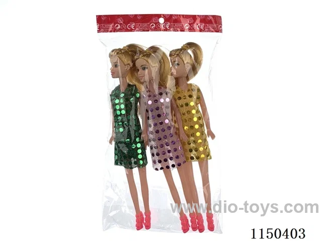 11inch Barbie 3PCS