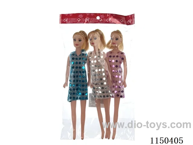 11inch Barbie 3PCS