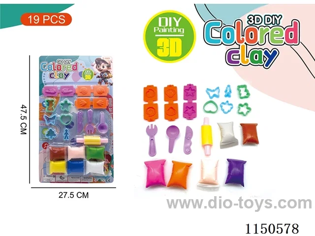 color clay set