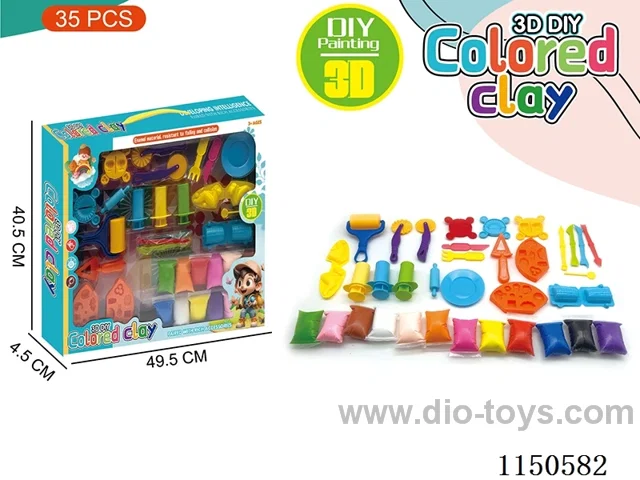 color clay set