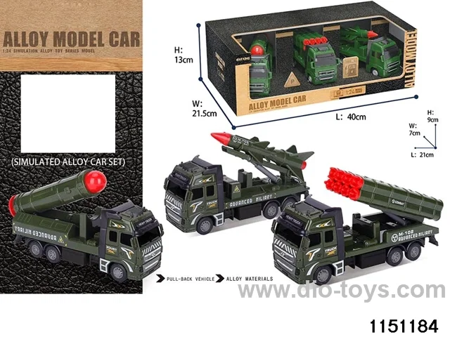 Alloy Pull Back Car