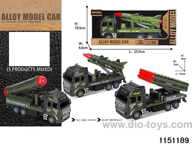 Alloy Pull Back Car