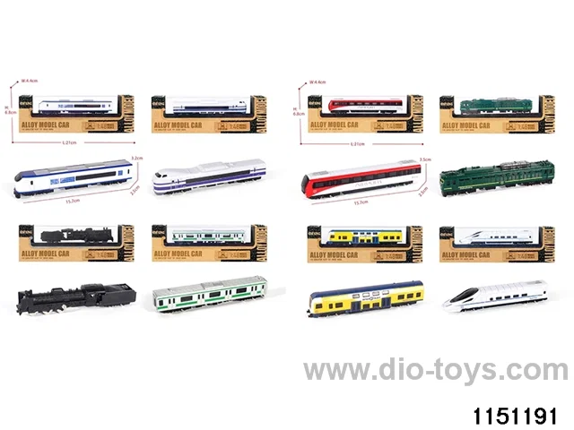 Alloy Pull Back Car set