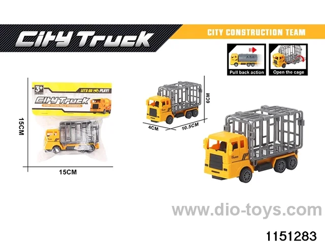 Pull Back Construction Vehicle Set