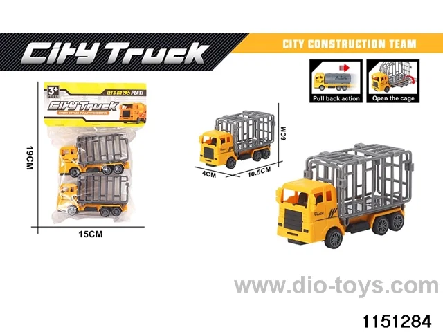 Pull Back Construction Vehicle Set