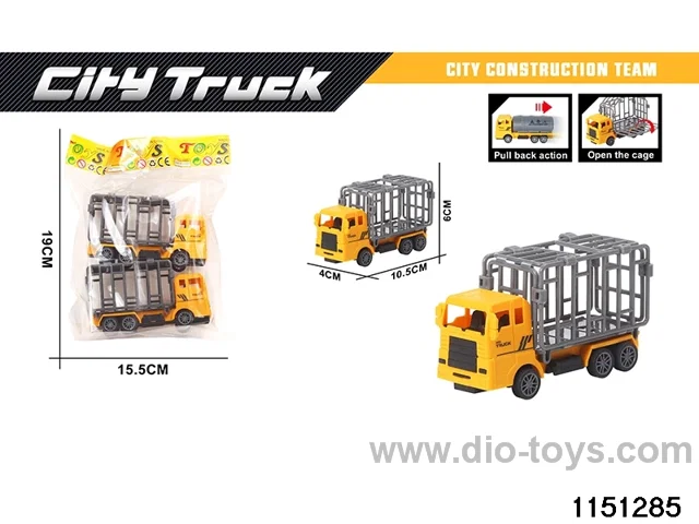 Pull Back Construction Vehicle Set