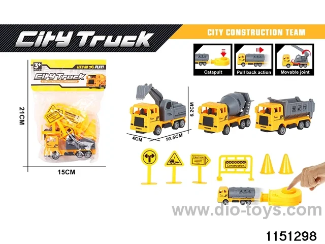 Catapult Construction Vehicle Set