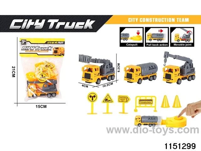 Catapult Construction Vehicle Set