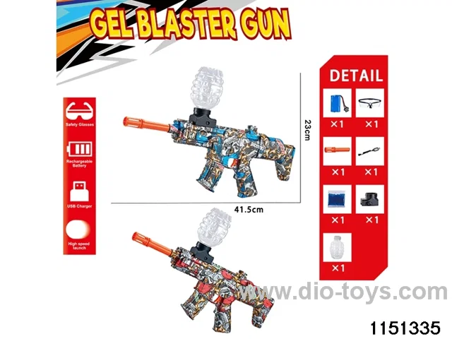 Electric water ballistic gun