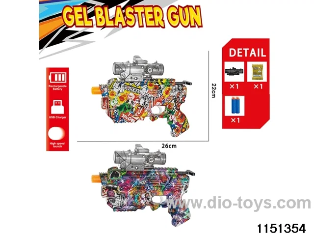 Electric water ballistic gun