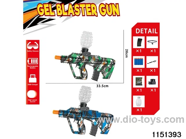 Electric water ballistic gun
