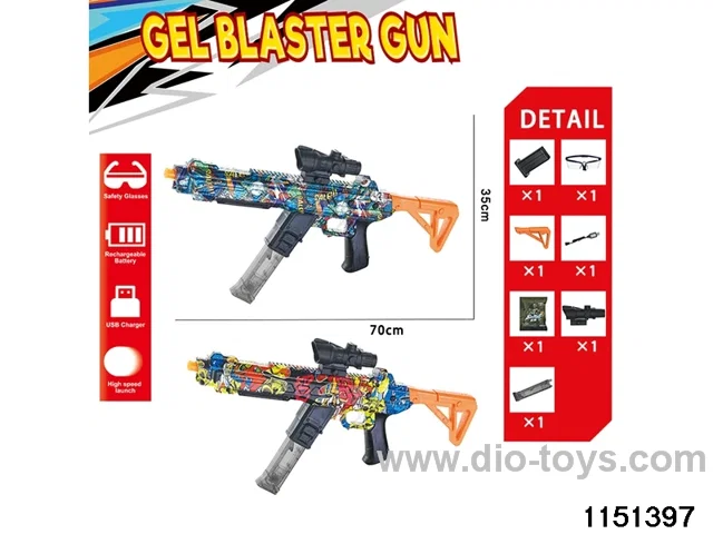 Electric water ballistic gun