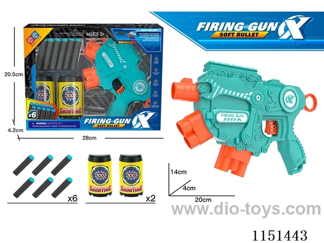 Boxed EVA Softball Gun