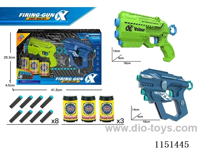 Boxed eva softball gun