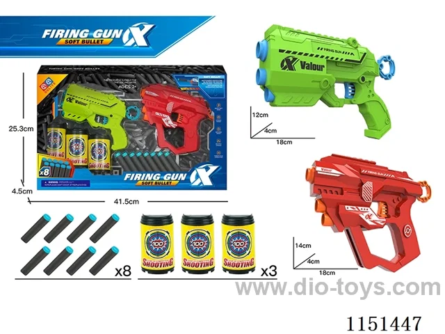 Boxed eva softball gun