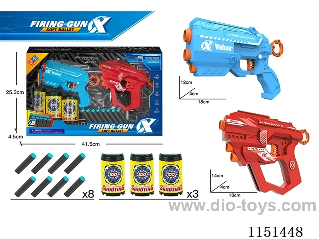 Boxed eva softball gun