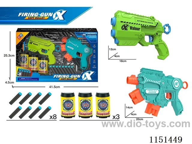 Boxed eva softball gun