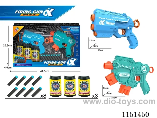 Boxed eva softball gun