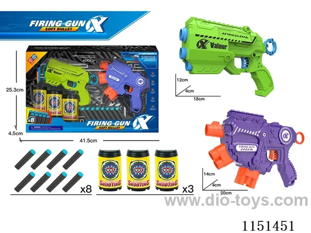 Boxed eva softball gun