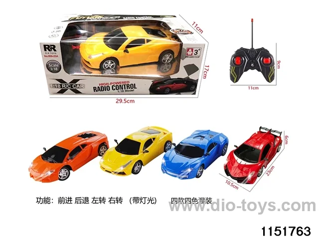 1:18 4ch RC car with light