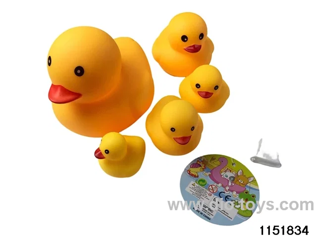 Aqua Vinyl Duck（5pcs）