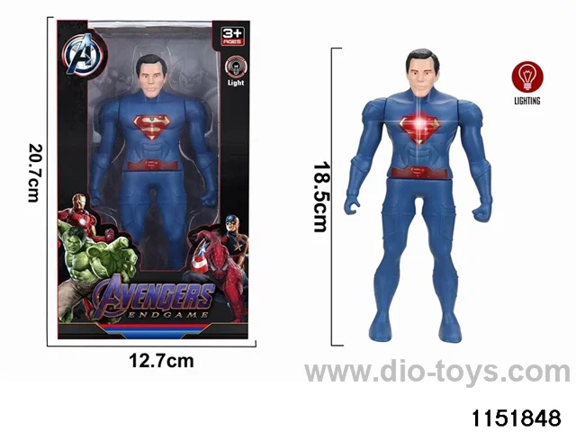 18.5CM Superman with light