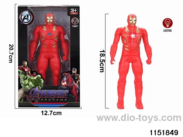 18.5CM Iron Man with Lights