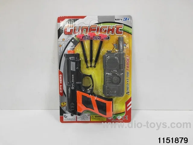 Needle guns, walkie-talkies