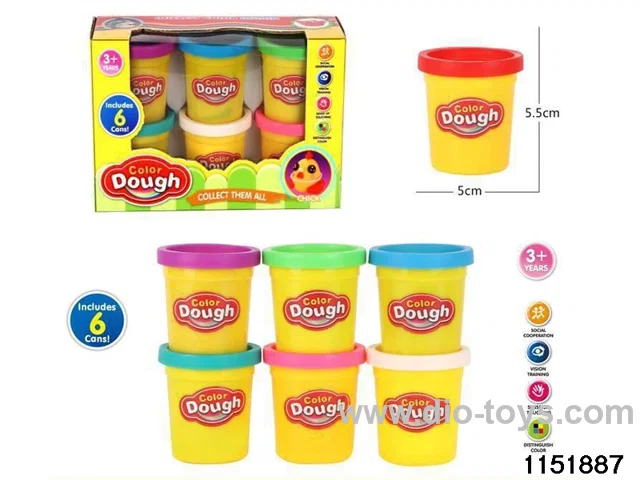 colored clay