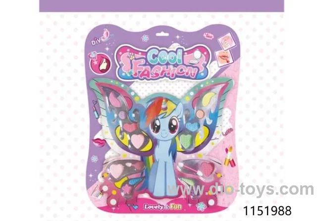 cosmetic in blister card