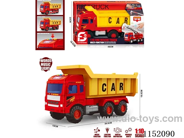 Oversized Story Inertia Fire Truck