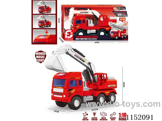 Oversized Story Inertia Fire Truck
