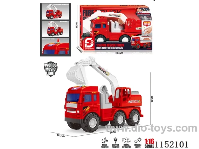 Medium story inertia fire engine