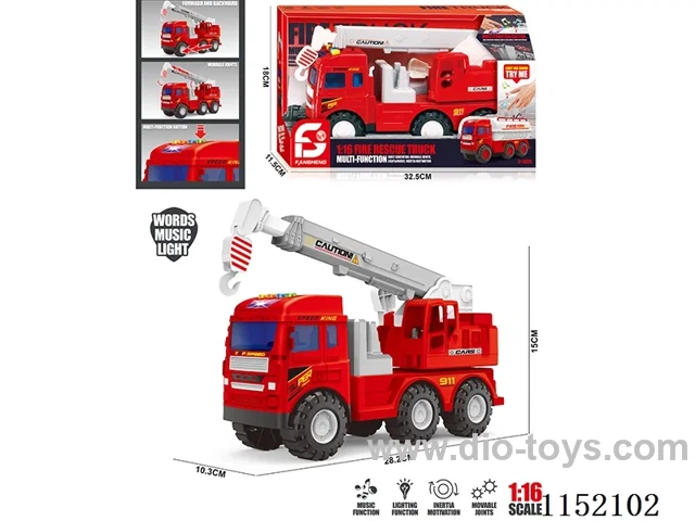 Medium-sized story inertia fire engine