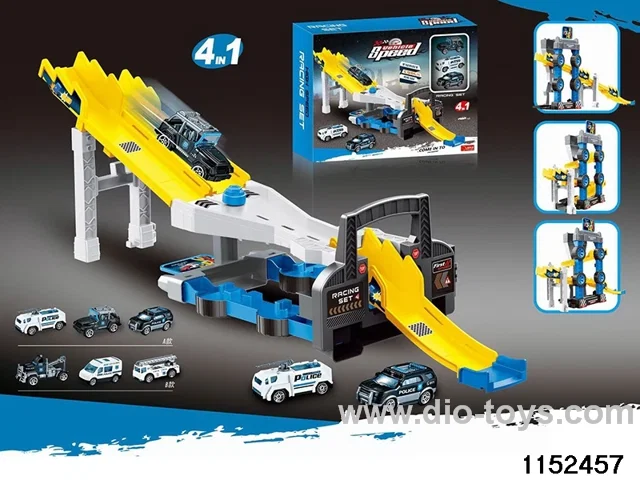 Police Railcar Set