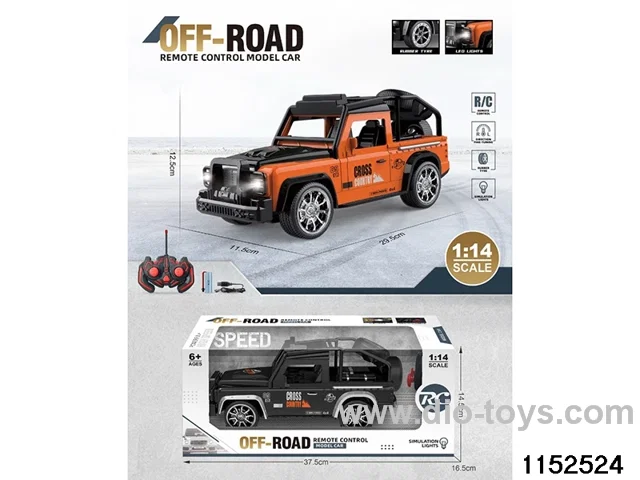 1:14 4ch RC car with light