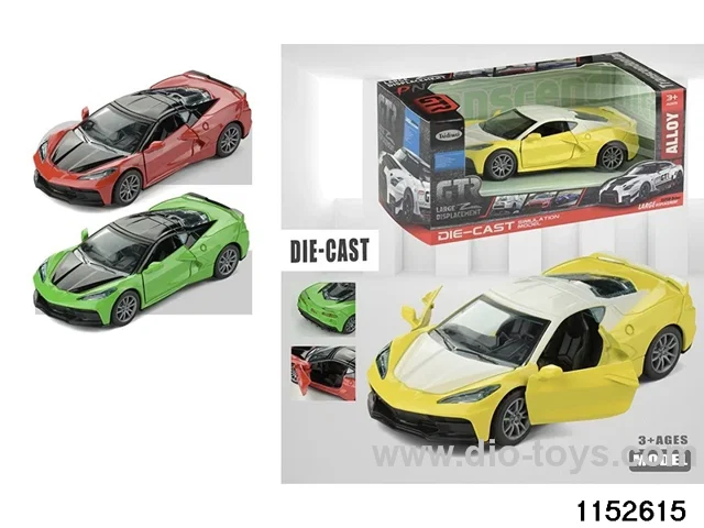 1:32 alloy pull back car