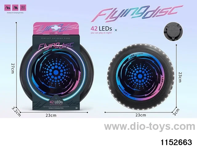 Lighted Frisbee (23cm)