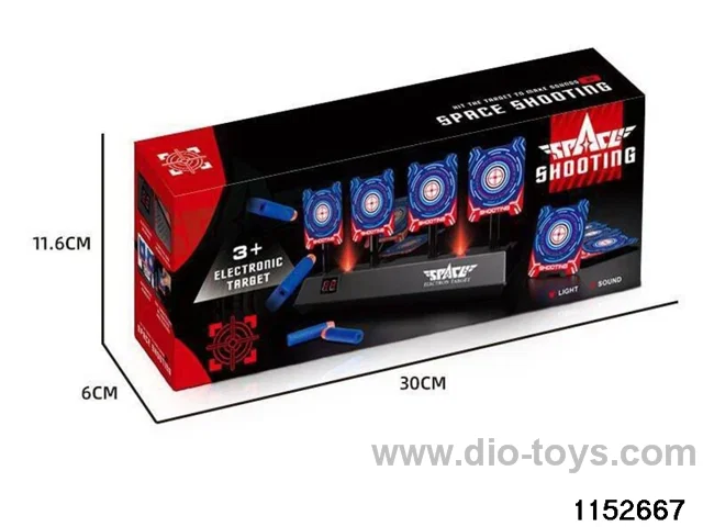 4-digit electronic scoring target