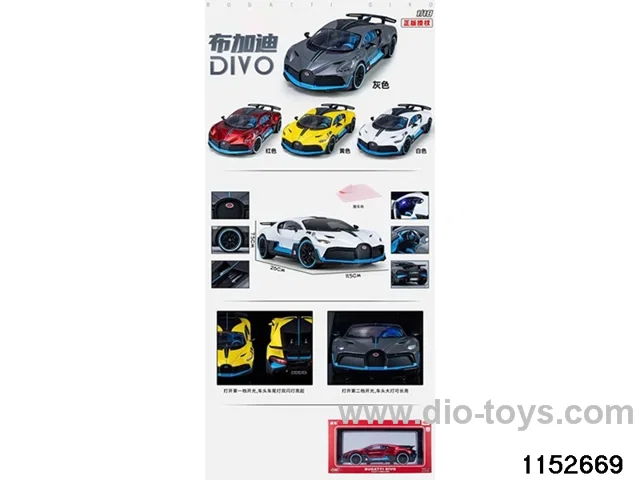 1:18 pull back car W L/M