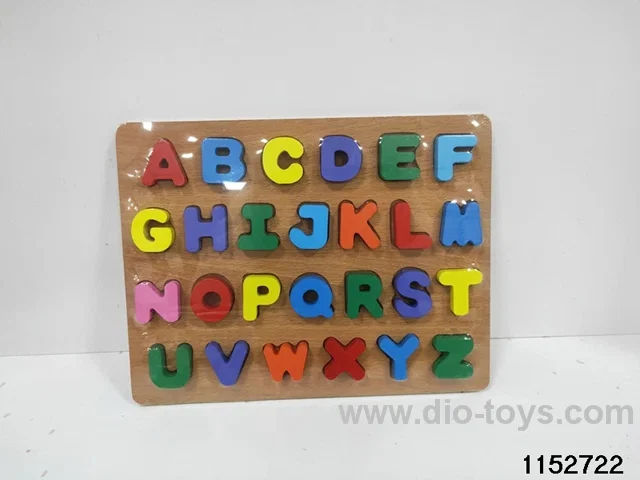 26 letter embossed board