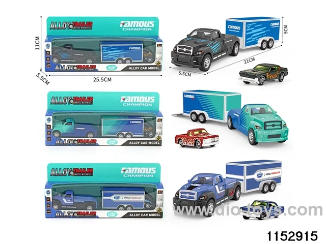 Container trailer combination